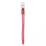Crystal Lane Rondelle 4x6mm Opaque Red 2x7" Strand