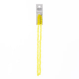 Crystal Lane Rondelle 4x6mm Transparent Yellow 2x7" Strand