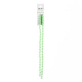 Crystal Lane Rondelle 4x6mm Opaque Light Green 2x7" Strand