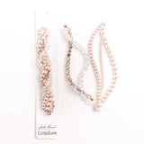 Crystal Lane Twisted Bead Strands Deutzia
