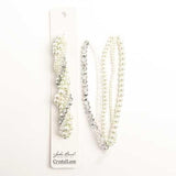 Crystal Lane Twisted Bead Strands Ranunculus