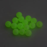 Round Plastic Beads 5mm Glow In The Dark 100g