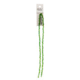 Crystal Lane Bicone 4mm Transparent Green AB 2x7" Strand