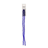 Crystal Lane Bicone 4mm Tr Dark Sapphire 2x7" Strand