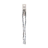 Crystal Lane Bicone 6mm Tr Half Silver Iris 2x7" Strand