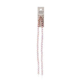 Crystal Lane Bicone 6mm Transparent Pink 2x7" Strand