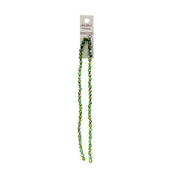 Crystal Lane Bicone 6mm Transparent Green AB 2x7" Strand