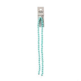 Crystal Lane Bicone 6mm Opaque Light Blue 2x7" Strand