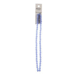 Crystal Lane Bicone 6mm Op Light Periwinkle 2x7" Strand
