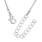 Necklace Snake Chain 24" Nickel 1/pk