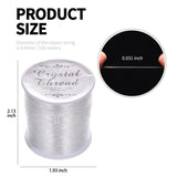 0.8mm Clear Elastic Cord 100m