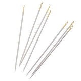 Beading #10 Gold Eye Needles 25/pk