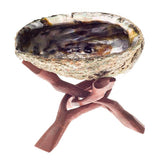 Wood Stand for Smudge Bowls 4In