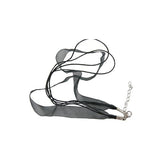 Necklace Cord And Ribbon 17" Black 1/pk