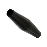 Hairpipe Imitation Horn Beads, 1.5" Black 100/pk