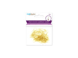 Gold Fish Hook Earrings 45/pk
