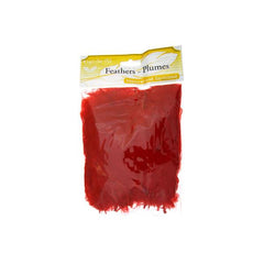 Marabou Feathers 5-7" Red 20g