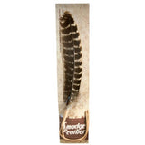 Smudge Feather with Leather Wrap 1/pk