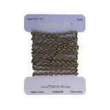 Chain Rolo 2x2.5mm Links Antique Brass 1m