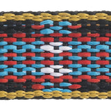 3/4" Embroidered Trim, Multi 5ft/Pkg