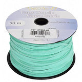 Faux Suede 3mm Lace 50m Turquoise