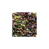 *Czech Superuno Beads Crystal Magic Violet Green 22g