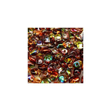 *Czech Superuno Beads Crystal Magic Red Yellow 22g