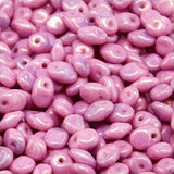 *Czech Superuno Beads Chalk Lilac Luster 22g