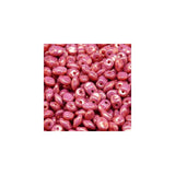 *Czech Superuno Beads Red Luster 22g