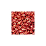 *Czech Superuno Beads Ruby Luster 22g