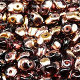 *Czech Superuno Beads Amy Capri Gold 22g