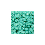 *Czech Superuno Beads Turquoise Green 22g
