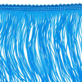 14 inch Turquoise Chainette Fringe by the yard