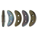 *Czech Crescent Beads Matte Bronze Vega 5g Vial