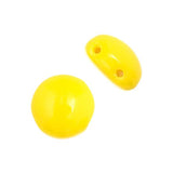 *Czech Candy Beads 8mm Opaque Yellow 22/strand