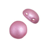 *Czech Candy Beads 8mm Baby Pink Pearl Pastel 22/strand