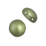 *Czech Candy Beads 8mm Sage Green Pearl Pastel 22/strand