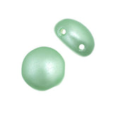 *Czech Candy Beads 8mm Mint Pearl Pastel 22/strand