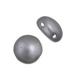 *Czech Candy Beads 8mm Cool Grey Pearl Pastel 22/strand