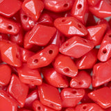 *Czech Diamonduo Beads Coral Shimmer 5.5g