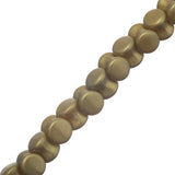 *Czech Pellet Beads Pearl Khaki Pastel 44/Strand