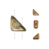 *Czech Tango Beads 6mm Chalk Lumi Green 5.3g