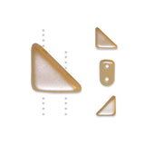 *Czech Tango Beads 6mm Cream Airy Pearl 5.3g