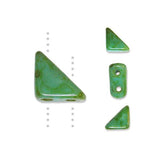 *Czech Tango Beads 6mm Turquoise Picasso 5.3g