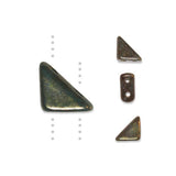 *Czech Tango Beads 6mm Brown Iris 5.3g