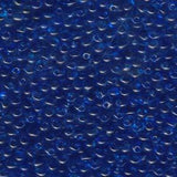3.4mm Miyuki Drop Transparent Blue 25g