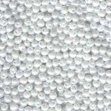 3.4mm Miyuki Drop Pearl White 25g