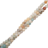 Amazonite Beads 4mm Round (Natural) 15-16" Strand