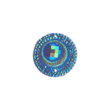 Blue AB 20mm Round Sew-On Stone #9108-06 10/pk