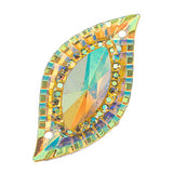 Citrine AB 15x30mm Navette Sew-On Stone #9156-06 10/pk